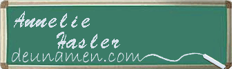 Annelie Hasler Visitenkarte